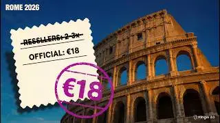 Rome's Own Ticket Office Warns You. Here Are the Real 2026 Prices.