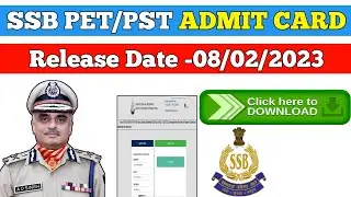 SSB constable pet PST admit card | download | how to download | 2020 wala | kaise download Karen