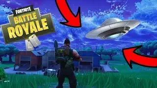 Fortnite loot lake ufo 🛸