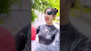 Spider-Man MASK | Rescue Spider-Man MASK unexpectedly it's the real Spider-Man #short #spiderman