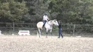 Ridden part of lesson with Pauline Beulze