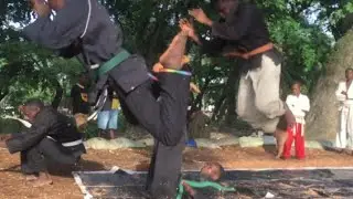 🥷🥋Chutes ventrale et enroulement au sol 