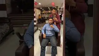 Hair Cut In Jawed Habib😎#hairstyle #haircut #jawedhabib #findoutwithmee