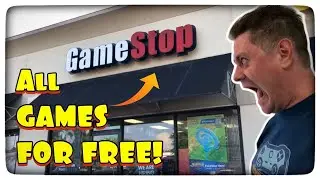 HOW TO GET FREE GAMES All Year At GAMESTOP - Use The App! - Live Video Game Hunting - Emceemur
