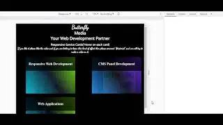 Responsive Services Card Design using HTML and CSS