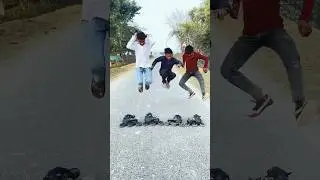 Viral Skating MomentsCaptured in Public Reactions!📷🤟#skating #inline-skating #skater #world
