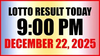 Lotto Result Today 9pm Draw December 22, 2025 Swertres Ez2 PCSO
