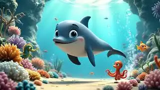 🌊Spin, Spin, Little Dolphin! | Playful Sea Animal Dance Song 🌊 #3