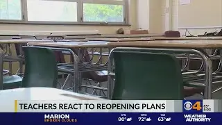 Teachers react to school reopening plans