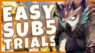 Dauntless Shrike trials - EASIEST sub 5 build and guide