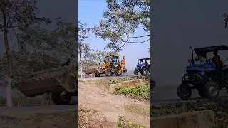 tractor stunt #shortvideo #shorts #assamesjcb #youtubeshorts #automobile #jcb