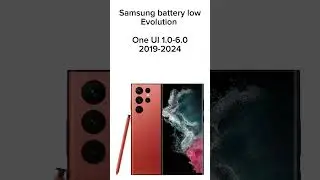 Samsung low battery evolution #likeandsubscribe #comment #samsung #samsunggalaxy #samsungs25ultra