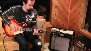 Brunetti Singleman Amp & Taxi Drive Effect 1959 Gibson Les Paul Demo www.eddievegas.com