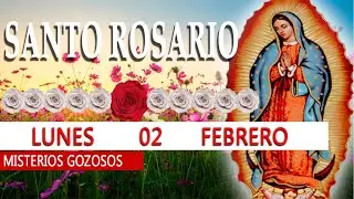 SANTO ROSARIO CORTO DE HOY - LUNES 02 DE FEBRERO 2026 - ROSARIO A LA VIRGEN DE GUADALUPE