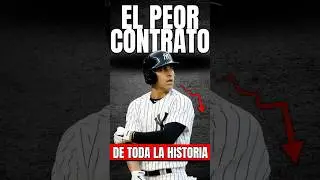 &iexcl;EL PEOR CONTRATO en la HISTORIA DEL BASEBALL! 🤯