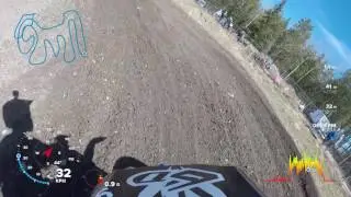 MXSM GoPro Lap 2017 - Uppsala MK - #824 Nick Kouwenberg