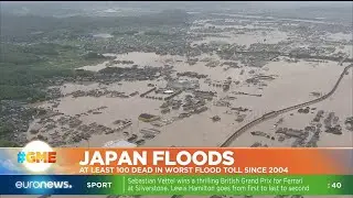 Japan Floods: rescuers race to find survivors after Japan floods kill over 100