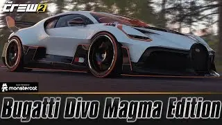 The Crew 2: Bugatti Divo Magma Edition | FULLY UPGRADED | A DIVO FOR THE STRAIGHTS