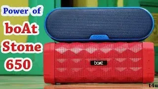 boAt Stone 650 Sound Test With Sony