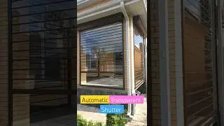 Automatic Transparent Polycarbonate Shutter! 💯👌