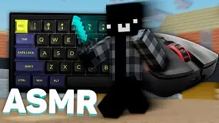 Creamy Keyboard ASMR + Mouse Sounds | Hypixel Bedwars