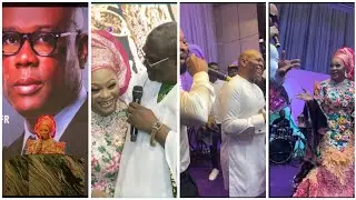Dr. SIJU ILUYOMADE 'S emotional  TRIBUTE TO THE LATE HERBERT WIGWE AT HER 60TH BIRTHDAY SERVICE.
