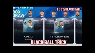 BLACK BALL TRICK IN SERIE A TIM BOX DRAW PES 2020