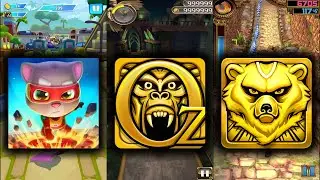 Talking Tom Hero Dash Vs Temple Run Oz Vs Spirit Run - Endless Run Game Play Android iOS #251121