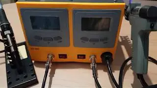 Σταθμός κόλλησης / αποκόλλησης ZD-987 unboxing