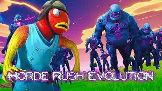 Horde Rush Evolution 🧟 | Fortnite UEFN Creative Map Trailer 🗺️