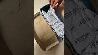 Metro block heel unboxing #myntrahaul #myntra #metro #asmrvideo #asmrsounds #asmr