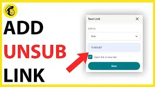 How to Add Unsubscribe Link in Mailchimp [QUICK GUIDE]