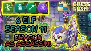 6 Elf 4 Undead 3 Hunter 3 Assassin | Season 11 | Chess Rush