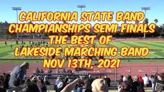 Lakeside High Marching Band State Competition Semi Finals Performance 2021 4K Hi Definition