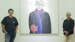 Profil pameran tunggal  Syakieb Sungkar ( display karya - 3,16 menit )