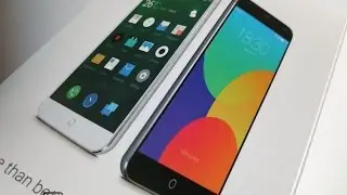 Распаковка Meizu MX4 в черном/сером цвете (unboxing)
