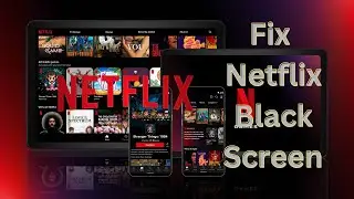 Fix Netflix Black Screen Issue #tech #viralvideo #trending