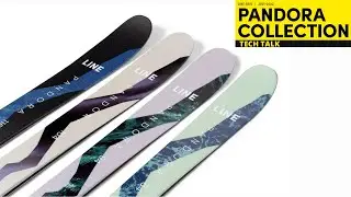 LINE 2021/2022 Pandora Collection Tech Talk - Women's Specific All Mountain Skis For Any Condition
