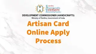 How to Apply Artisan Card Online, Karigar Pehchan Patra Online
