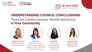 Understanding Council Conclusions: Tools for Cardiovascular Health Advocacy in Your Community, 16.6.