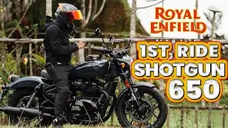 All New Royal Enfield Shotgun 650 Launching And 1st Ride