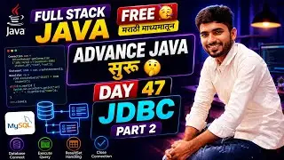 Advanced Java Begins 🔥 | JDBC Insert, Update, Delete Data | aadiandjava 2.0