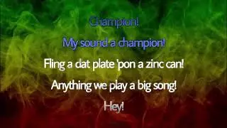 CHAMPION SOUND - ANTHONY B -  KARAOKE