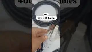 40G DAC cable A&T || #infoelectronic #info #electrical #fiberx #sfp