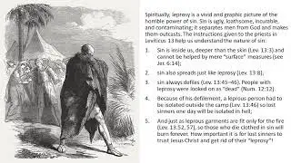 THE LEPROSY OF SIN--The Vivid & Graphic Picture of The Horrible Power of Sin As God Sees it