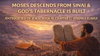 Moses Descends from Mount Sinai | The Ten Commandments: Antiquities of the Jews Book 3 Chapter 5