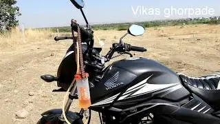 Mileage Testing Honda Unicorn 160 | माइलेज टेस्ट  100 मिली पेट्रोल  के साथ | 4  km mileage in 100 Ml