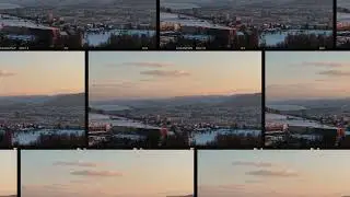 Sunset  Zurich 