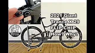 2021 Giant Trance X Geometry Flip-chip - how to flip it and why