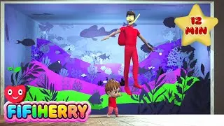 🎶 12 Minutes of FiFiCherry FUN! | Ultimate Kid's Song Compilation You Can't Miss! 🍭